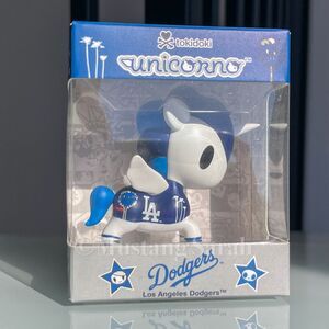 Los Angeles Dodgers tokidoki x MLB Collectible White Unicorno Figure New In Box